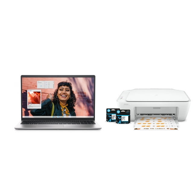Laptop Dell Inspiron 3530 W11h Intel Corei5 16gb + Impresora Plata