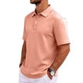 thumbnail image 3 of Men's Polo Shirts Short Sleeve Quick Dry Outdoor Golf Sports Shirts, 3 of 6