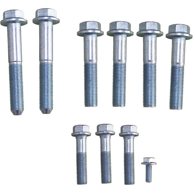 Kit de pernos de transmisión de repuesto, 12 piezas de pernos de transmisión de motor para Honda para Acura K20 K24 Serie