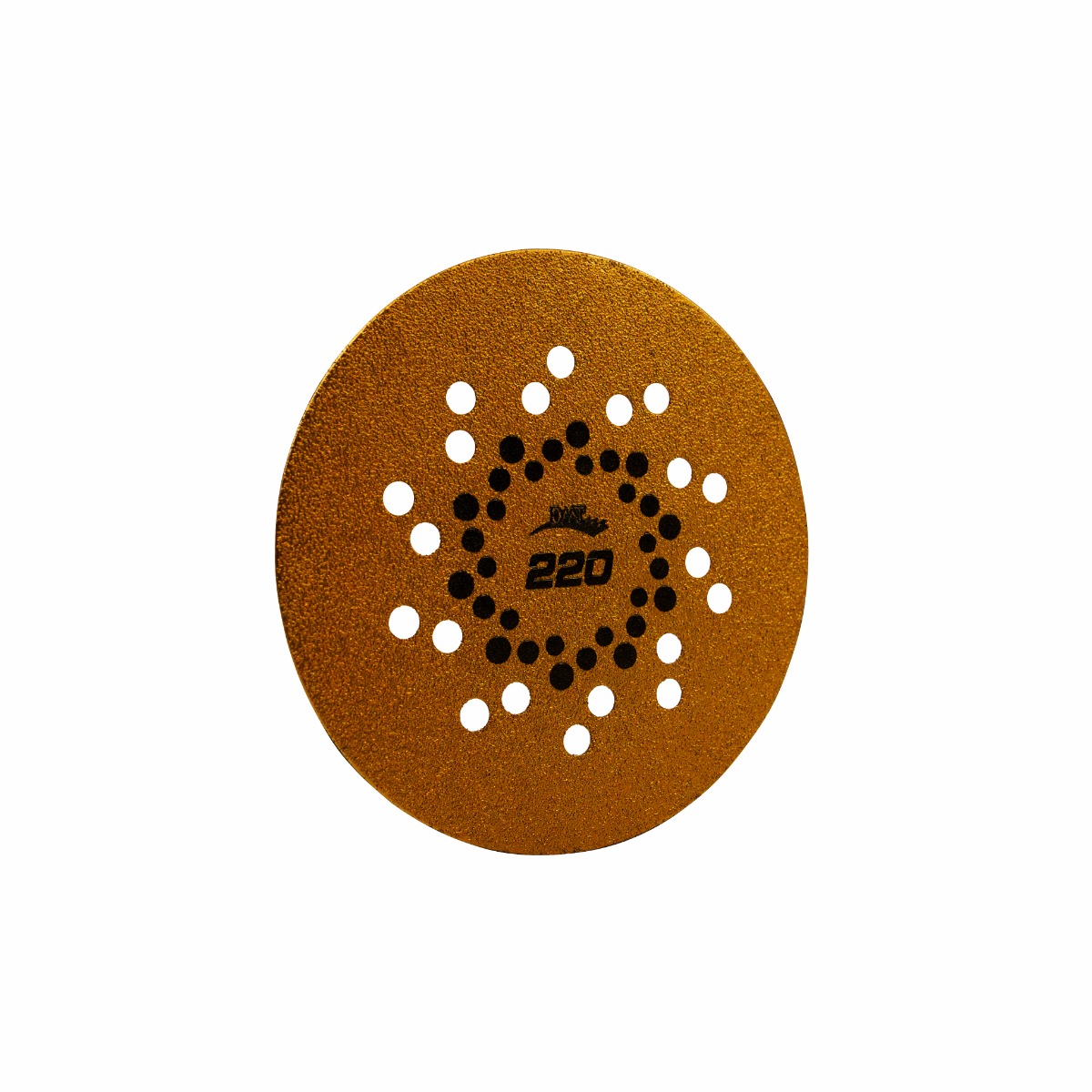 DMAXX 220 Grit Round Diamond and Steel Sandpaper Alternative – Professional Heavy Duty Surface Removal Pad – 6x Faster – lasts 5x Longer – Clog free – Fits 5” Standard Orbital Sanders