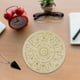 thumbnail image 3 of Tablero de de rebanada de madera con estrels Diseño de pa tablero de de adivinación con colgante negro - B Sunnimix Placa de madera de astrología, 3 of 8