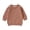 Coffee, variant on Ashirexll Girls Sweatshirts Solid Raglan Sleeve French Round Neck Sweatshirt for Toddler Girls 0-4 Years