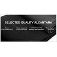thumbnail image 2 of Sidaley Fundas para volante de coche gamuza única transpirable diámetro 38cm Protector funda protectora Universal accesorios para camiones Automoción decorativa y accesorios Línea negra/negra Sidaley VI008701-02, 2 of 5