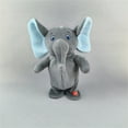 thumbnail image 4 of Toy Elephant Stuffed Animal with Soothing Breathing Motion Musical Lights for Sleep Relaxation Kids Adults, 4 of 5
