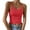 Red, variant on Women Summer Casual Basic Graphic Tanks Vest Funny Beach Vacation Classic Fit Shirt
