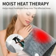 thumbnail image 2 of Heating Pad for Back Pain Relief, 15.7"x31.5" Electric Heating Pad with Auto Shut Off/LCD Controller, Heating Pad with 9 Heating Levels & 4 Timer Settings for Back Neck Shoulder Stress Cramps Relief, 2 of 10
