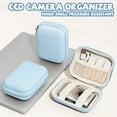 thumbnail image 4 of Digital Camera Case Compatible with CAMKORY/for KODAK PixPro FZ45/55 /for Lecran/for VAHOIALD FHD 1080P/for Nsoela, Small (Blue), 4 of 7