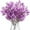 Purple, variant on Flower*1 Piece Clearance! Babys Breath Artificial Flowers Fall Flowers Artificial for Vase Home Wedding Indoor Outdoor Table Decorations Decor (Silver)