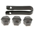 thumbnail image 3 of 20X Wheel Hub Covers Wheel Cover With Removal Tool Gray, 3 of 8