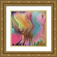 thumbnail image 1 of Sophie 6 15x15 Gold Ornate Wood Framed with Double Matting Museum Art Print Titled - Karma I, 1 of 4