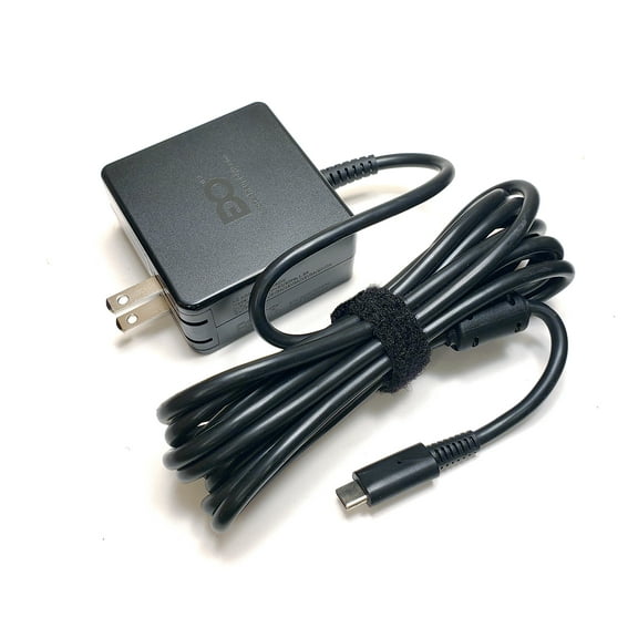 EDO Tech USB-C 60W Wall Charger for Gateway GWTC116-3 GWTC116-3BK Windows GCNP41524 GCNP41524-BK Chrome OS Laptop