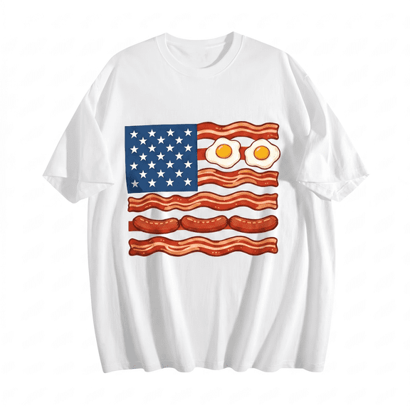 Men's 100% Cotton Short Sleeve Crewneck Graphic T-Shirt, Soft Breathable Moisture Wicking Casual Basic S-3XL