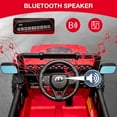thumbnail image 4 of Ourlova Camion-Auto pour Enfants, 12 V Électrique, Télécommande, Suspension, DEL, Bluetooth, Musique, 3 Vitesses, 4 of 8