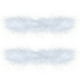 thumbnail image 2 of Pulseras adicionales Ounissouiy metal 2 piezas blanco, 2 of 6