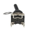 thumbnail image 3 of Dreamhall 12V Heavy Duty Toggle Flick Switch On/off Toggle Switch Rocker Switch for Car Dash Light Metal 12 Volt Spst 2 Terminal Pin, 3 of 10