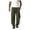 D_ Army Green, variant on YLSDY Flat Pocket Parachute Pants for Men Casual Baggy Cargo Pants Unisex Street Y2K Pants Drawstring Trouser Dark Gray M