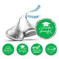 thumbnail image 1 of Darling Souvenir DIY 190 Pcs Graduation Theme Stickers for chocolate Candy Labels-Green, 1 of 2