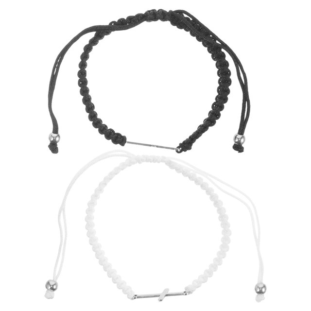 ADDHAT 1Par De Ajustable Para Mujer Con Dijes De Cruz Y Color Surtido