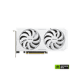 thumbnail image 2 of ASUS Dual NVIDIA GeForce RTX 3060 Ti White OC Edition Graphics Card (PCIe 4.0, 8GB GDDR6X memory, HDMI 2.1, DisplayPort 1.4a, 2-slot design, Axial-tech fan design) DUAL-RTX3060TI-O8GD6X-WHITE, 2 of 5