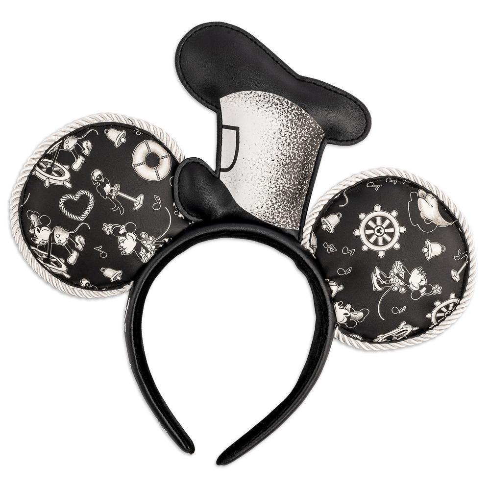 DISNEY STEAMBOAT WILLIE HAT EARS 