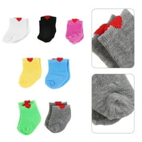 CTIRCHIU Doll Costume Socks Set Figure Cloth Fabric 7 Pairs