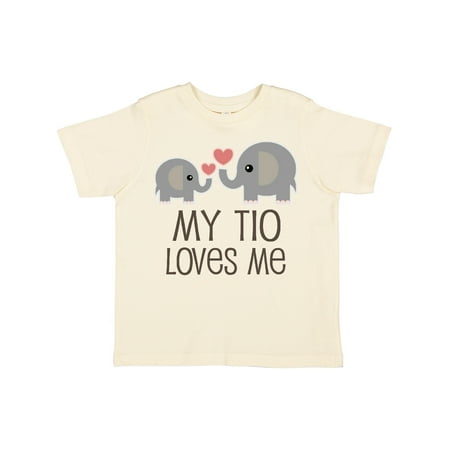 

Inktastic My Tio Loves Me Childs Gift Toddler Boy or Toddler Girl T-Shirt