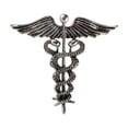 thumbnail image 1 of Broche de ángel para hombre, elegante insignia de solapa, para traje, camisa, boda, fiesta Plata antigua, 1 of 9
