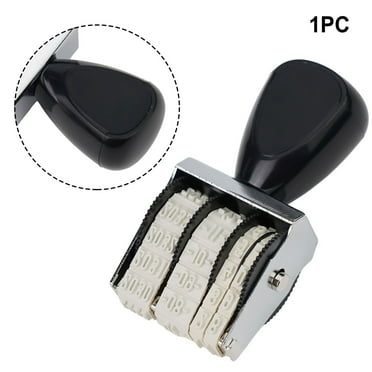 1PCS Manual Date Stamp Adjustable School Office Home Ideal Stamp Stationery