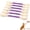 Purple, variant on Cotton Swab Shape Wool Felt Cat Teething Sticks, 8-Pack Natural Sheep Wool Cat Chew Toys, Teeth Cleaning & Stress Relief Interactive Toys for Kittens and Adult Cats