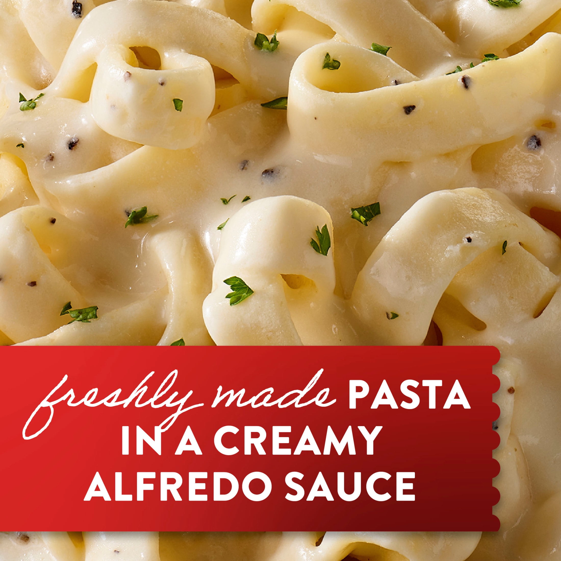 Stouffer’s Fettuccine Alfredo, Single Serve, Frozen Pasta, Single Frozen Meals 11.5 oz