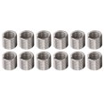 thumbnail image 4 of Insertos de rosca, 100 piezas de insertos de rosca macho de acero inoxidable, tuerca reductora de rosca, hardware industrial, artesanía excepcional, 4 of 12