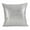 Silver, variant on SARO  20 in. Square Shimmering Metallic Design Down Filled Throw Pillow  Silver