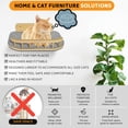 thumbnail image 2 of Estantes de Pared para Gatos BUOGA con 3 Escalones de Madera Premium, 2 of 8
