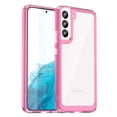 thumbnail image 1 of for Samsung Galaxy S22 Simple Fashion Case, Shockproof Drop Protection Clear Case, Durable PMMA + TPU, Anti-Fingerprints Technology Full Protection Case for Samsung Galaxy S22 (6.1 inch),Rose, 1 of 8