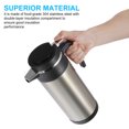 thumbnail image 4 of Hervidor Eléctrico Universal Para Coche, Botella De Agua Caliente De 1200Ml, Tetera Inalámbrica De Calefacción Redonda, Taza De Café De Viaje Portátil Yuarrent VI009294-01, 4 of 7