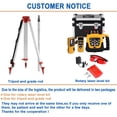 thumbnail image 2 of KAYESAMPRA Automatic Self Leveling Red Rotary Laser Level 500m Range Kit With 1.65M Tripod & Aluminum Grade Rod, 2 of 15