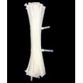 thumbnail image 4 of 300 Pcs Attaches Zippées en Nylon Réutilisables, Libérables et Ajustables (Épaisseur 1,2 mm*Largeur 3,6 mm*Longueur 25 cm, Blanc), 4 of 5