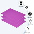 thumbnail image 3 of Uxcell Anodized Aluminum Sheet Metal, Laser Plates Engraving Blanks Rectangle for Crafting DIY House Laser Engraving Purple 5x8 inch 15Pcs, 3 of 6