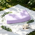 thumbnail image 7 of Disposable Pillow Case Covers(Pack of 2),Soft Non Woven Fabric Hygienic Breathable for Travel,Pillow Cases Disposable 19''Width x 33''Length (Purple), 7 of 7