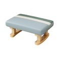 thumbnail image 1 of Elodie Foot Rest Comfortable Creative Ottoman Stool for Couch Doorway Dressing Room Light Blue, 1 of 8