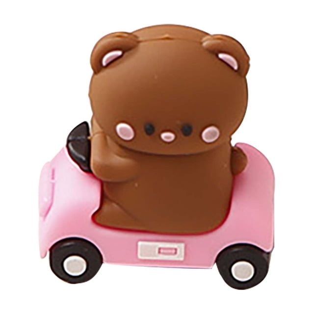 Back to School Decorations Mini Cute Cartoon Animal Pencil Sharpener Creative Kawaii Cutter School Supplies Manual Large Eyebrow Pencil Cutter Accessory(1pcs)