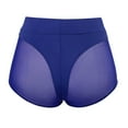 thumbnail image 4 of Hienoo Women's Sexy High Waisted Mesh Tight Stretch Yoga Fitness Shorts, Sizes S-5XL, 4 of 4