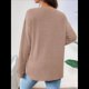 thumbnail image 5 of Camiseta de Maternidad de Larga para Mujer, Top Deportivo, Túnica, Atuendo para Mamá. Caqui L, 5 of 10