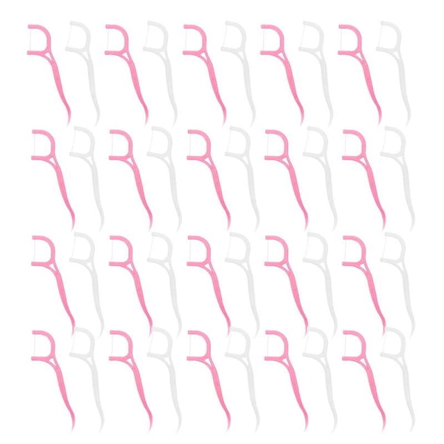200 púas de hilo dental.