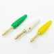 thumbnail image 3 of 4mm Musical Speaker Cable Wire Pin Banana Gold Plated Connectors Socket Red Black Blue Green Yellow(Red,20 Pcs), 3 of 5