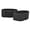 Black, variant on lacooooppia 2Pcs Gymnastics Sticky Toes Training Aid Durability Comfortable, Tumbling Equipment Gymnastics Bands for Workout, Fitness Gym Black