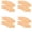 OTHER 4PCS, variant on 10pcs Geometric Kraft Cake Toppers Blank Cake Picks for Cupcakes Desserts and Party Cake Labels for Birthdays Bridal Showers and Theme Parties