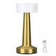 thumbnail image 2 of Lámpara De Mesa Táctil Pequeña, Lámpara De Mesa LED Inalámbrica Versátil Con Superficie Galvanizada, Caja De Metal, Delicada, Recargable Para Mesa De Comedor Para Exteriores, 2 of 7