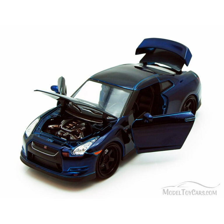 Fast & Furious 2 - Réplique métal 1/24 Brian's 1999 Nissan Skyline GTR R34  - Figurine-Discount