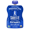 Mamma Chia Organic Wild Raspberry Chia Squeeze, 3.5 Oz.